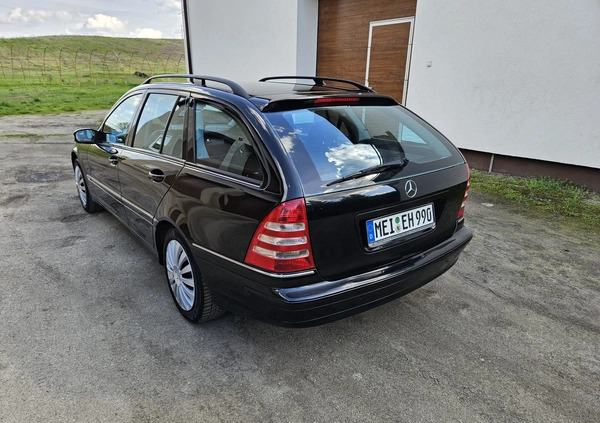 Mercedes-Benz Klasa C cena 11999 przebieg: 293228, rok produkcji 2006 z Gostyń małe 704